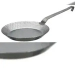 GSW Pfanne Gastro traditionell Eisen geschmiedet 20 x 3,0cm, induktionsgeeignet,