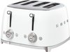 Smeg TSF03WHEU Toaster 4 Scheibe(n) 2000 W Weiß
