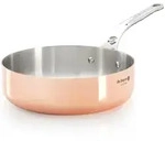 de buyer gerade sauteuse / schmorpfanne prima matera &oslash; 24cm