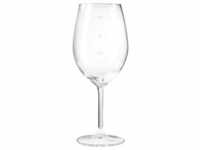 Donkey Products Glas Of Moods, Weinglas mit Aufdruck, 540 ml
