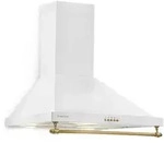 Klarstein Montblanc 60 Dunstabzugshaube 599m3/h 165W 2x1,5W LED Reling Wei&szlig;