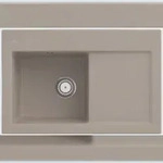 Villeroy & Boch Villeroy&Boch Sp&uuml;lbecken, K&uuml;chensp&uuml;le Subway 45 Almond...