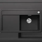 BLANCO GmbH + Co KG BLANCO ZENAR 5 S-F Sp&uuml;le, Becken 523873 anthrazit,