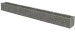 vidaXL Gabionen-Hochbeet Verzinkter Stahl 540&times;50&times;50 cm
