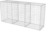vidaXL Gabionenkorb Stahl 200&times;50&times;100 cm