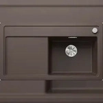 BLANCO GmbH + Co KG BLANCO ZENAR 5 S Sp&uuml;le, Becken 523943 cafe, Einbau von oben ab