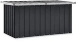 vidaXL Gartenbox Anthrazit 129x67x65 cm