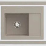 Villeroy & Boch Villeroy&Boch Sp&uuml;lbecken, K&uuml;chensp&uuml;le Subway 45 Compact Almond