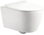 Beitz & Walz AqvaCeramica WC Wand Tiefsp&uuml;ler sp&uuml;lrandlos 520 x 360 mm - wei&szlig; -