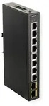 D-Link DIS-100G-10S Gigabit Switch Industrial 8Port RJ45 2x 100/1000M SFP
