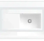 Villeroy & Boch Villeroy&Boch Sp&uuml;lbecken, K&uuml;chensp&uuml;le Subway Style 60 flat Wei&szlig;