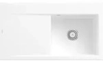 Villeroy & Boch Villeroy&Boch Sp&uuml;lbecken mit Abtropffl&auml;che links, Subway Style 50