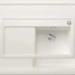 BLANCO GmbH + Co KG BLANCO ZENAR 5 S-F Sp&uuml;le, Becken wei&szlig;, fl&auml;chenb&uuml;ndig ab 50