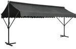 vidaXL Freistehende Markise 500x300 cm Anthrazit