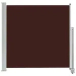 vidaXL Ausziehbare Seitenmarkise 160x300 cm Braun