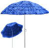 Kingsleeve Sonnenschirm Ø 160 cm UV Schutz 30+ Hawaii neigbar Blau