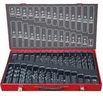 HSS-R Spiralbohrer-Satz, 230-tlg., 1-13mm