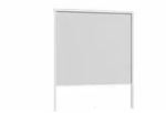 Hecht Fliegengitter Alu Rollobausatz Fenster smart 130x160cm weiss 100910101-VH