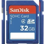 SanDisk SDSDB-032G SDHC-Karte 32 GB Class 4