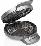 Princess Waffeleisen Deluxe 5 Waffeln 1200 W Silbern und Schwarz