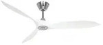 Eco Airscew 152, Ventilator in Chrom und Wei&szlig; ohne Licht, CasaFan