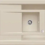 Villeroy & Boch Villeroy&Boch Sp&uuml;lbecken mit Abtropffl&auml;che links, Timeline 50