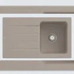 Villeroy & Boch Villeroy&Boch Rechteckiges Sp&uuml;lbecken, K&uuml;chensp&uuml;le mit