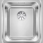 BLANCO GmbH + Co KG BLANCO SOLIS 340-IF Einbausp&uuml;le Edelstahl Edelstahl ab 40 cm