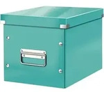LEITZ Click & Store Aufbewahrungs- und Transportbox Cube 6109, mittel, eisblau
