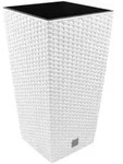 Prosperplast - Rato Pflanzentopf mit 35 Litern und Einsatz 28,7 x 28,7 x 55 cm in