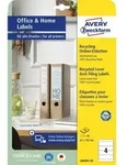 AVERY Zweckform Recycling-Ordnerr&uuml;cken-Etiketten Home Office