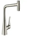 hansgrohe Metris Select M71 Einhebel-K&uuml;chenmischer 320, Ausziehbrause, 2jet,