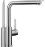 BLANCO GmbH + Co KG BLANCO LANORA-F Armatur, Wasserhahn Edelstahl geb&uuml;rstet