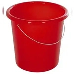 243047611 Eimer - Plastik, rund, 10 Liter, rot