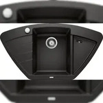 BLANCO GmbH + Co KG BLANCO ZIA 9 E Sp&uuml;le, Becken 526030 schwarz 60cm