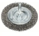 Scheibenb&uuml;rste, gewellt, rostfrei, 70 mm, 0,3 mm, 10 mm, 4500 U/ min