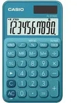 Casio Taschenrechner SL 310UC, blau, 8-stelliges extra gro&szlig;es Display