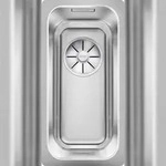 BLANCO GmbH + Co KG BLANCO SOLIS 180-U Sp&uuml;le, Edelstahl, Unterbau ab 30 cm, ohne
