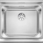 BLANCO GmbH + Co KG BLANCO SOLIS 500-IF Sp&uuml;le Becken 526123 Edelstahl Einbau ab 60