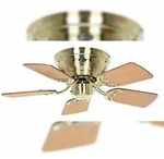 Casafan Deckenventilator Classic Flat III Messing geb&uuml;rstet 75 79
