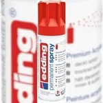 edding 5200 Permanentspray Premium Acryllack verkehrsrot matt 200 ml