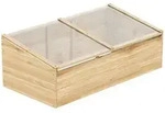 Outsunny - Hochbeet - 100L x 50B x 35H cm - natur