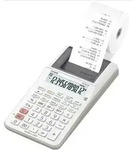 Casio Druckender Kompaktrechner, wei&szlig;, 12-stelliges Display, Euro-Umrechnung (2