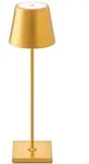 SIGOR Akku-Tischleuchte Nuindie 380 mm gold
