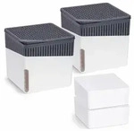 WENKO Raumentfeuchter Mod. Cube Wei&szlig; 1000 g, 2er Set