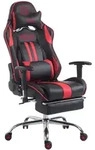 CLP Racing Gaming B&uuml;rostuhl Limit V2 Kunstleder schwarz/rot/mit Fu&szlig;ablage