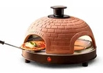 Emerio Pizzarette Original &ndash; Pizzaofen f&uuml;r 4 Personen &ndash; Handgefertigte