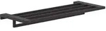 hansgrohe AddStoris Q Handtuchablage mit Handtuchhalter, Mattschwarz