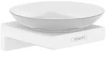 hansgrohe AddStoris Q Seifenschale, Mattwei&szlig;
