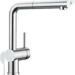 BLANCO GmbH + Co KG BLANCO LINUS-S K&uuml;chenarmatur Wasserhahn Hochdruck PVD steel